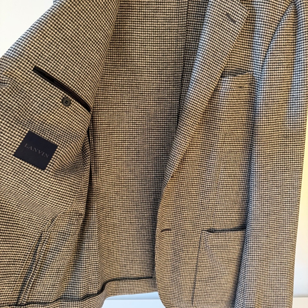Lanvin Blazer With Houndstooth Pattern - image 4
